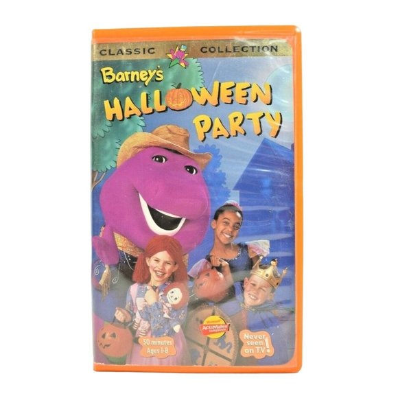 Barney and Friends Barneys Halloween Party (VHS, 1998) - Picture 2 of 3